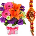 Rakhi Flowers to Bangalore: Rakhi to Bangalore