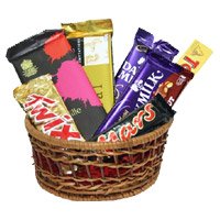 Send Friendship Day Gifts to Bangalore that include Chocolate Delight Hamper