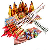 Crackers and Diwali Gifts in Bangalore Send to Assorted Crackers worth Rs 1000