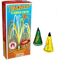 2 Boxes of Flowers Pot(Anaar) Contains 10 Pcs in each Box.Diwali Gifts to Bangalore.