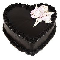 Cakes Delivery to Bangalore Heart Shape Chocolate Cake