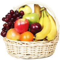 Special New Year Gifts in Bengaluru together with 2 Kg Fresh Fruits Basket