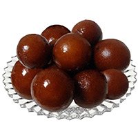 Send Ganesh Chaturathi sweets to Bangalore that includes 1 Kg Gulab Jamun