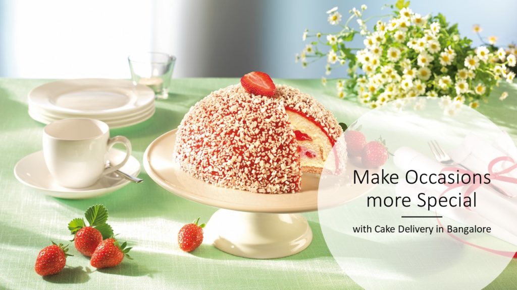 Make Occasions Special with Online Cake Delivery in Bangalore