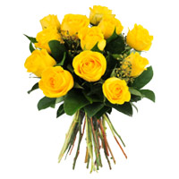 Flowers to Bangalore : Yellow Roses