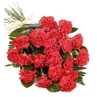 Deliver Red Carnation Bouquet 36 Flowers to Bangalore on Friendship Day