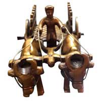Send Diwali Gifts to Bangalore with Bullock Cart in Brass