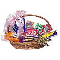 Place online Order for Basket of Indian Assorted New Year Chocolates to Bangalore