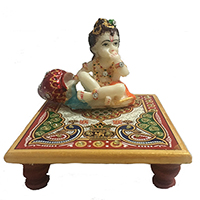 Diwali Gifts Delivery in Bangalore Delivers Laddu Gopal Ji in Marble