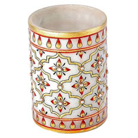 Express Delivery Diwali Gifts in Bangalore add up to Pen Holder in Marble