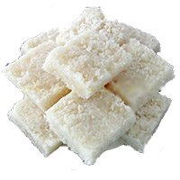 Buy New Year Gifts to Bangalore incorpoarte with 1 Kg Coconut Barfi sweets in Bengaluru