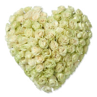 Send 100 Roses Heart to Bengaluru