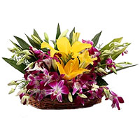 Send Rakhi Flowers in Bangalore